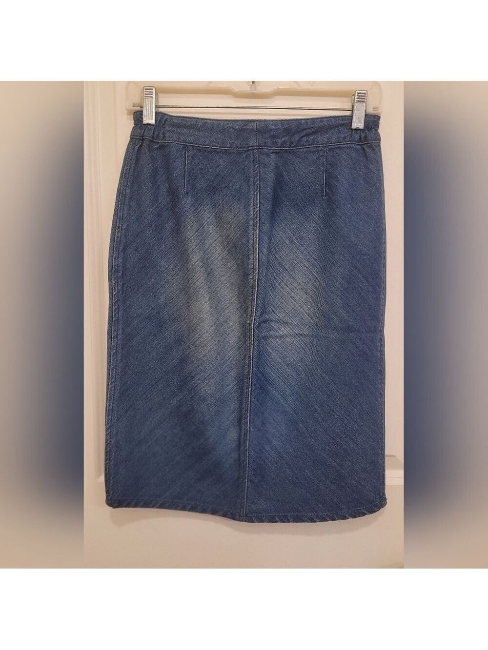 A/X Armani Exchange Blue Classic Denim Skirt Sz 2